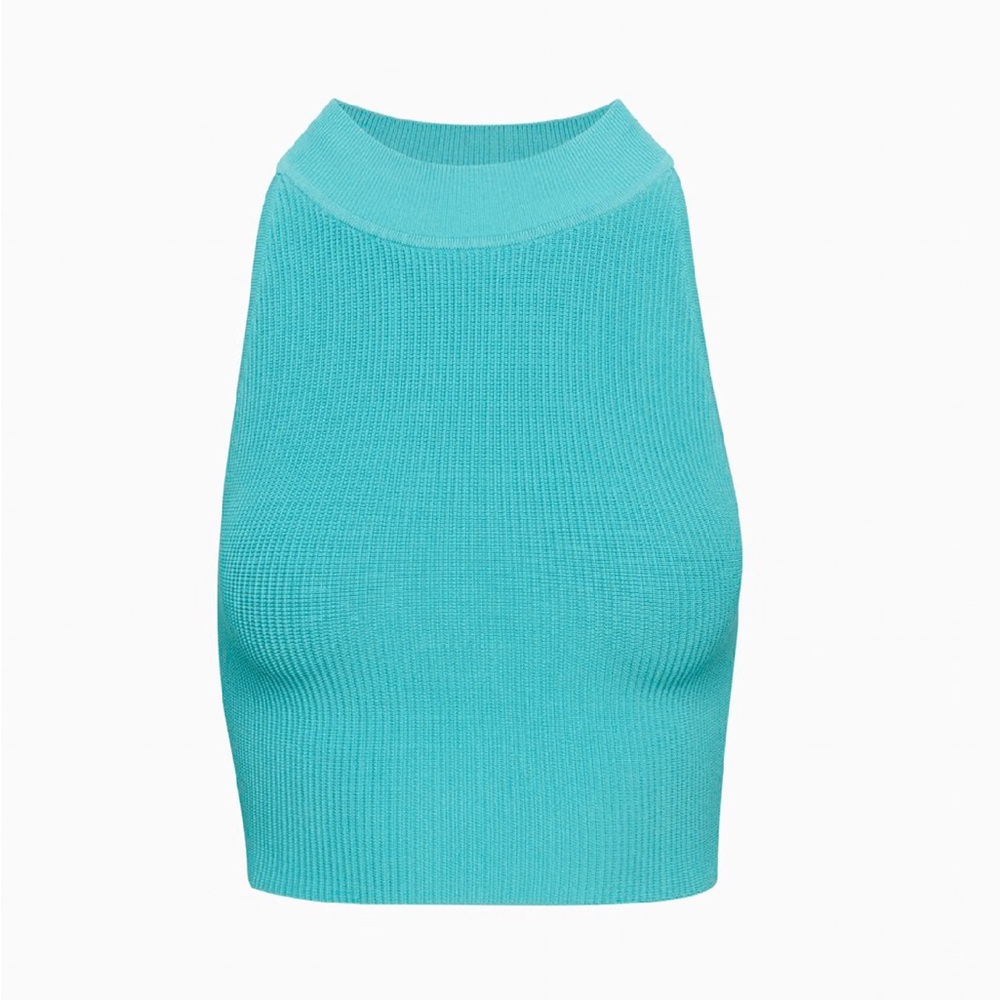 Babaton - Sculpt knit cropped halter top - XL - Picture 6 of 6